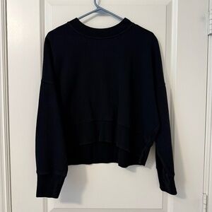 Black Abercrombie & Fitch Crewneck Sweater